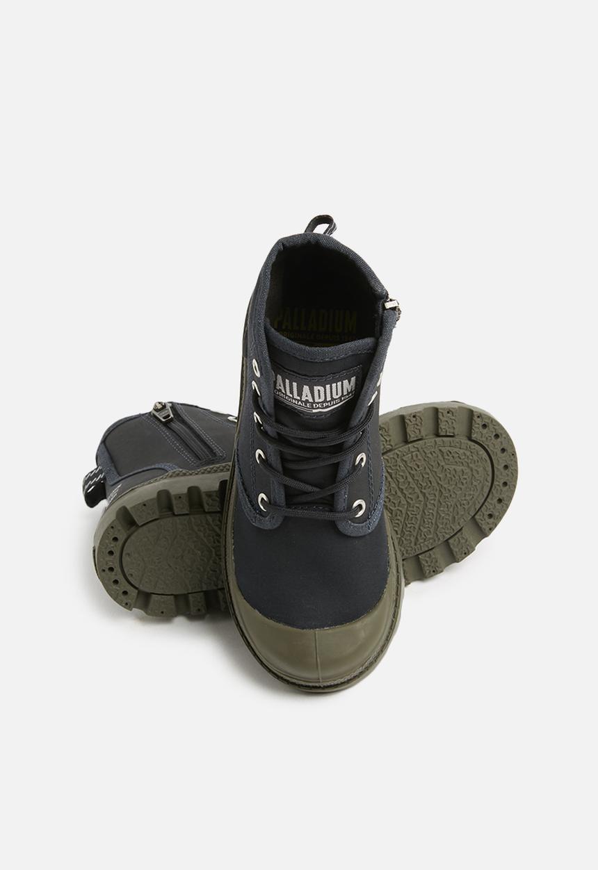 Palladium - Kids pampa hi  - navy