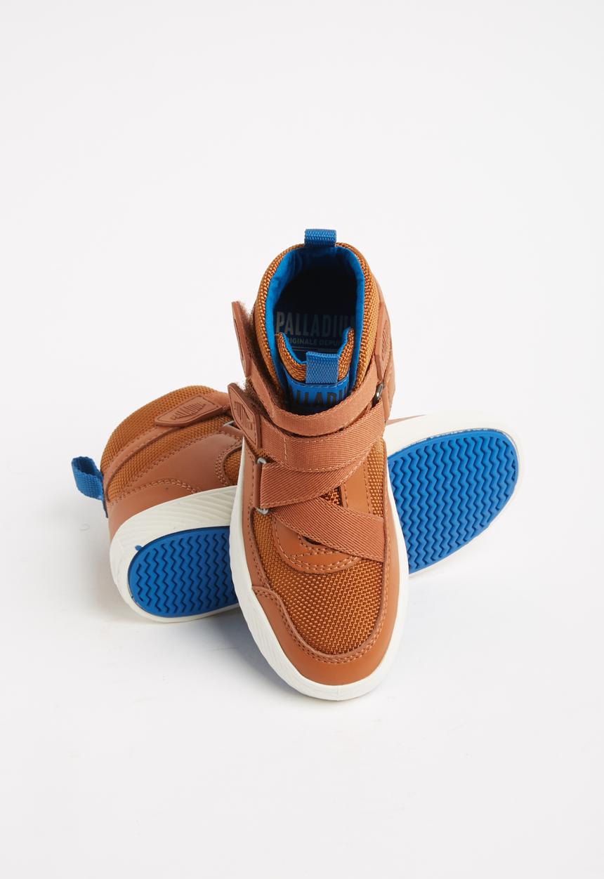 Palladium - Kids pallastreet - brown