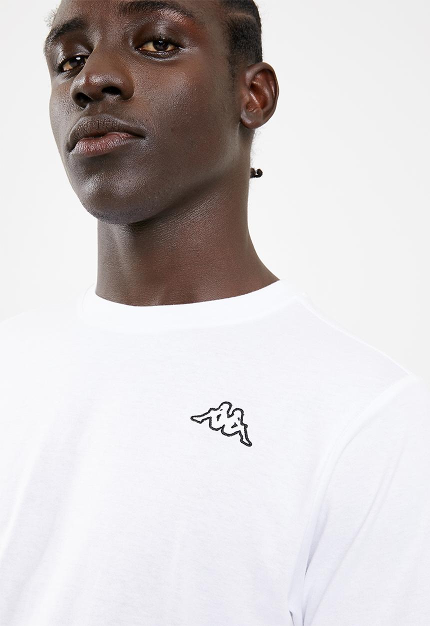KAPPA - Logo fers tee - white