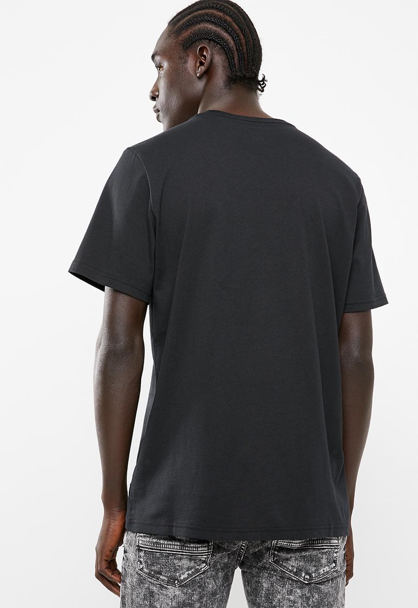 Converse - Star chevron box tee - black