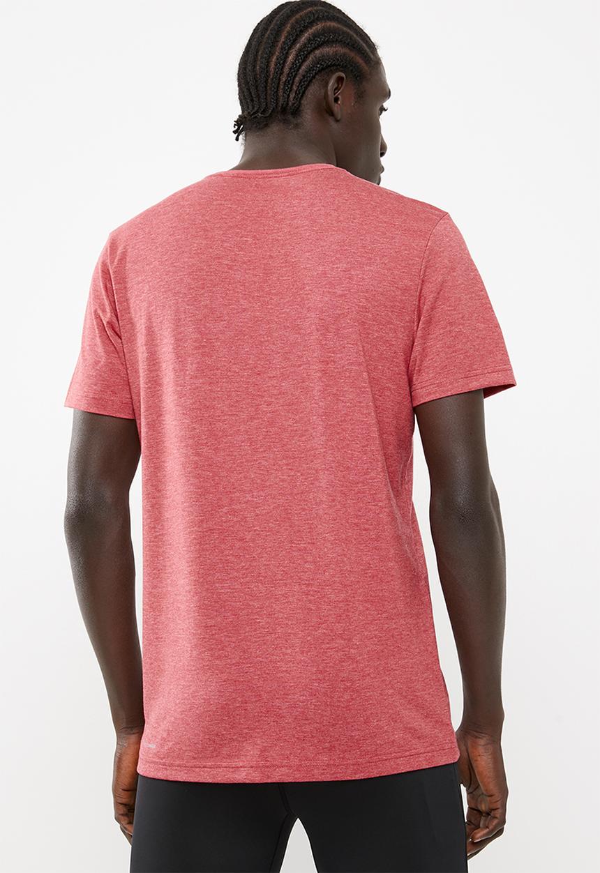 Reebok - Graphic TB tee - red melange