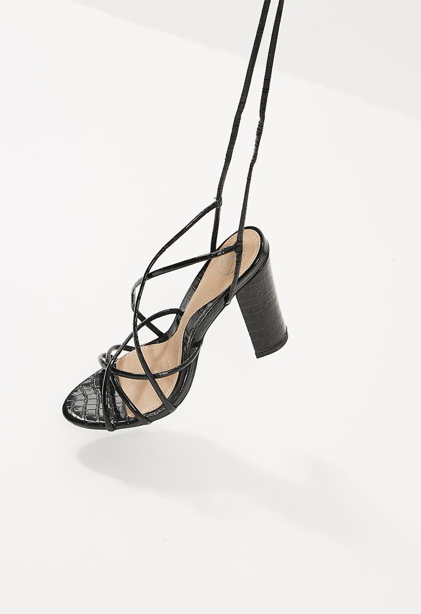 Missguided - Multi strap sandal - black