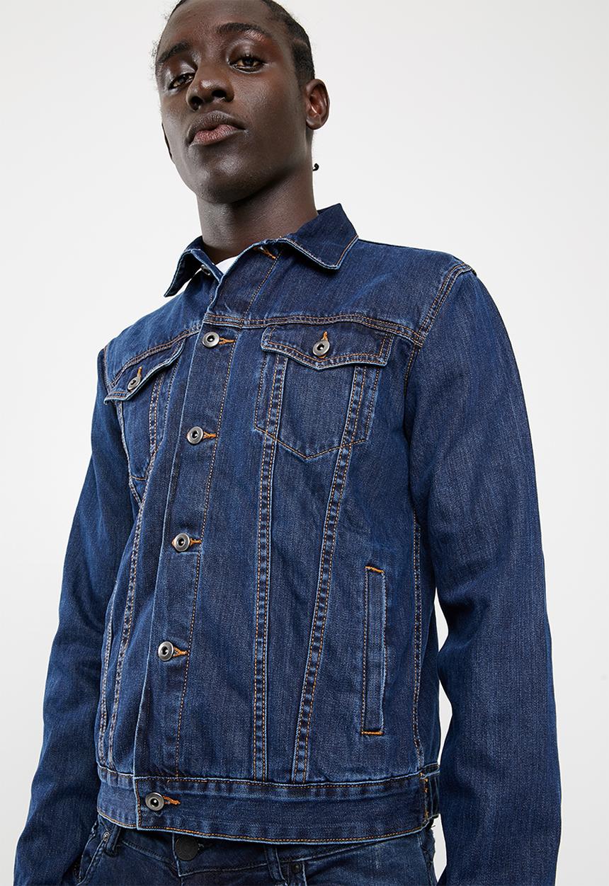 Superbalist - San Fran denim trucker jacket - blue
