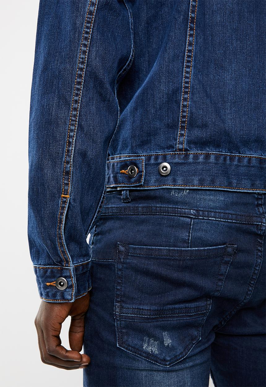 Superbalist - San Fran denim trucker jacket - blue