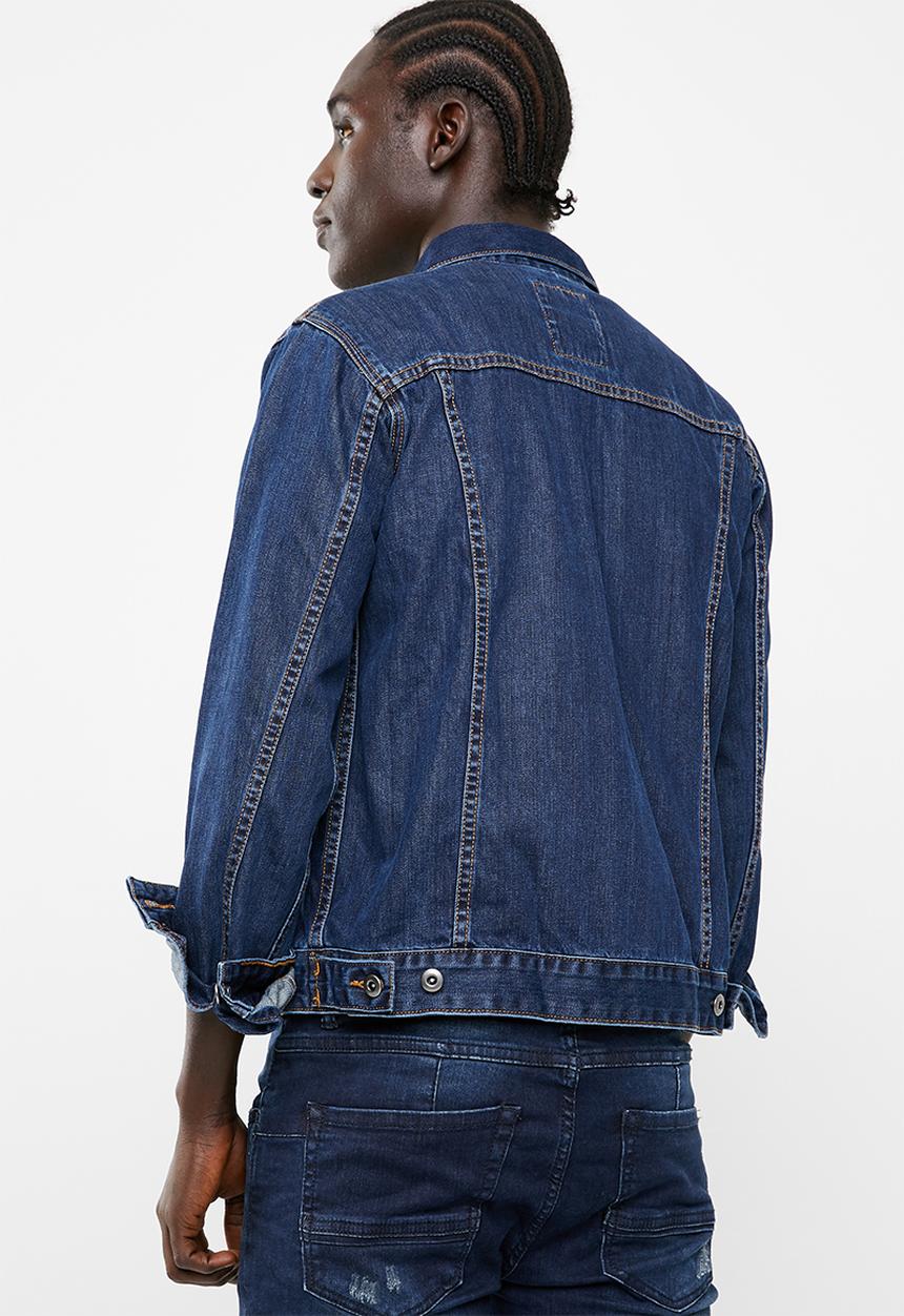 Superbalist - San Fran denim trucker jacket - blue