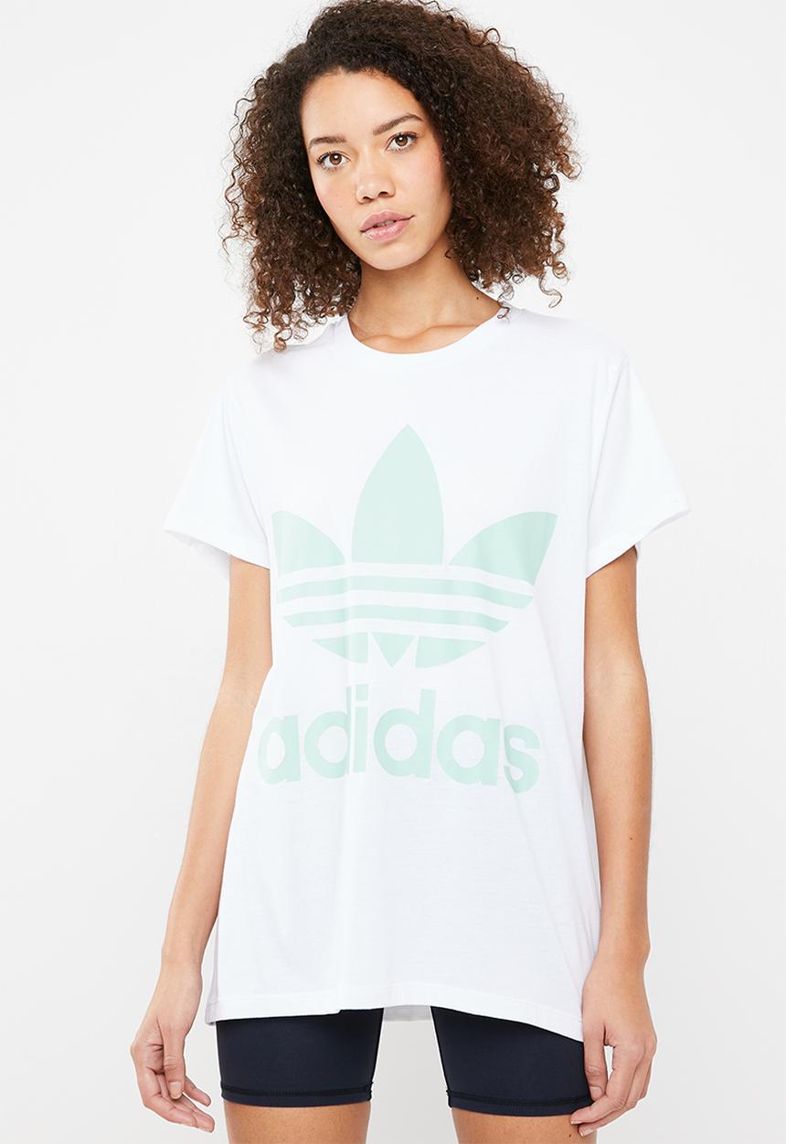 adidas Originals - Adicolour tee - white & green