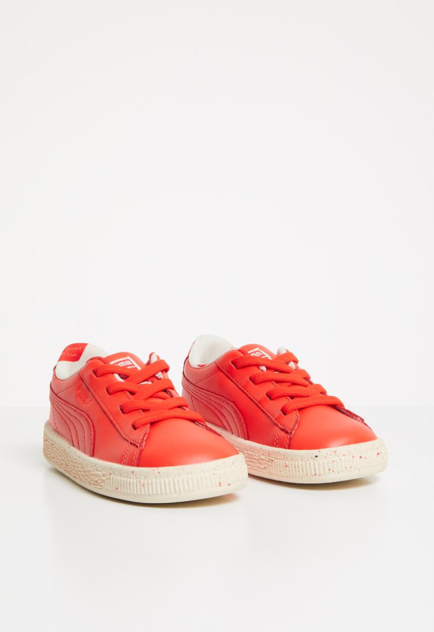 PUMA - Puma basket speckle infants - coral