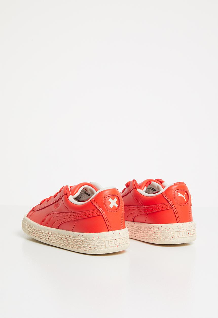 PUMA - Puma basket speckle infants - coral