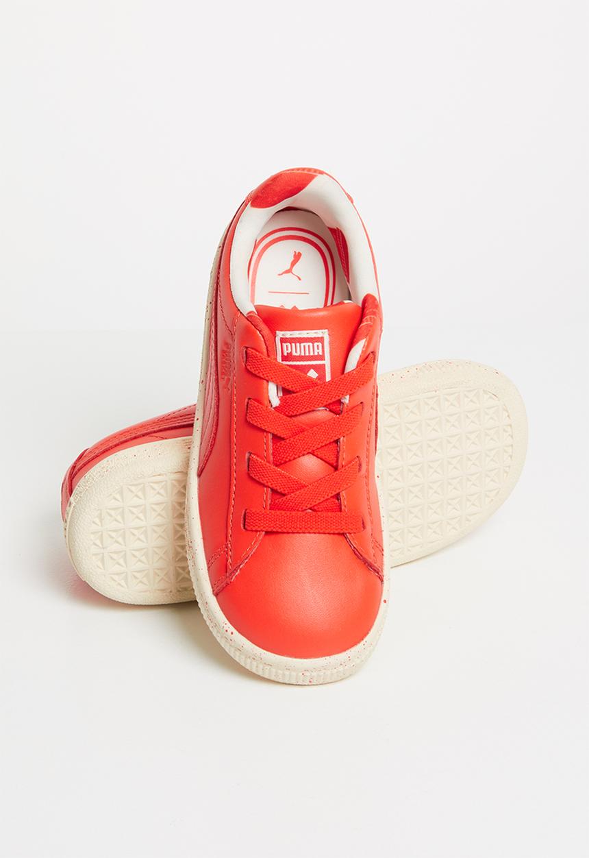 PUMA - Puma basket speckle infants - coral