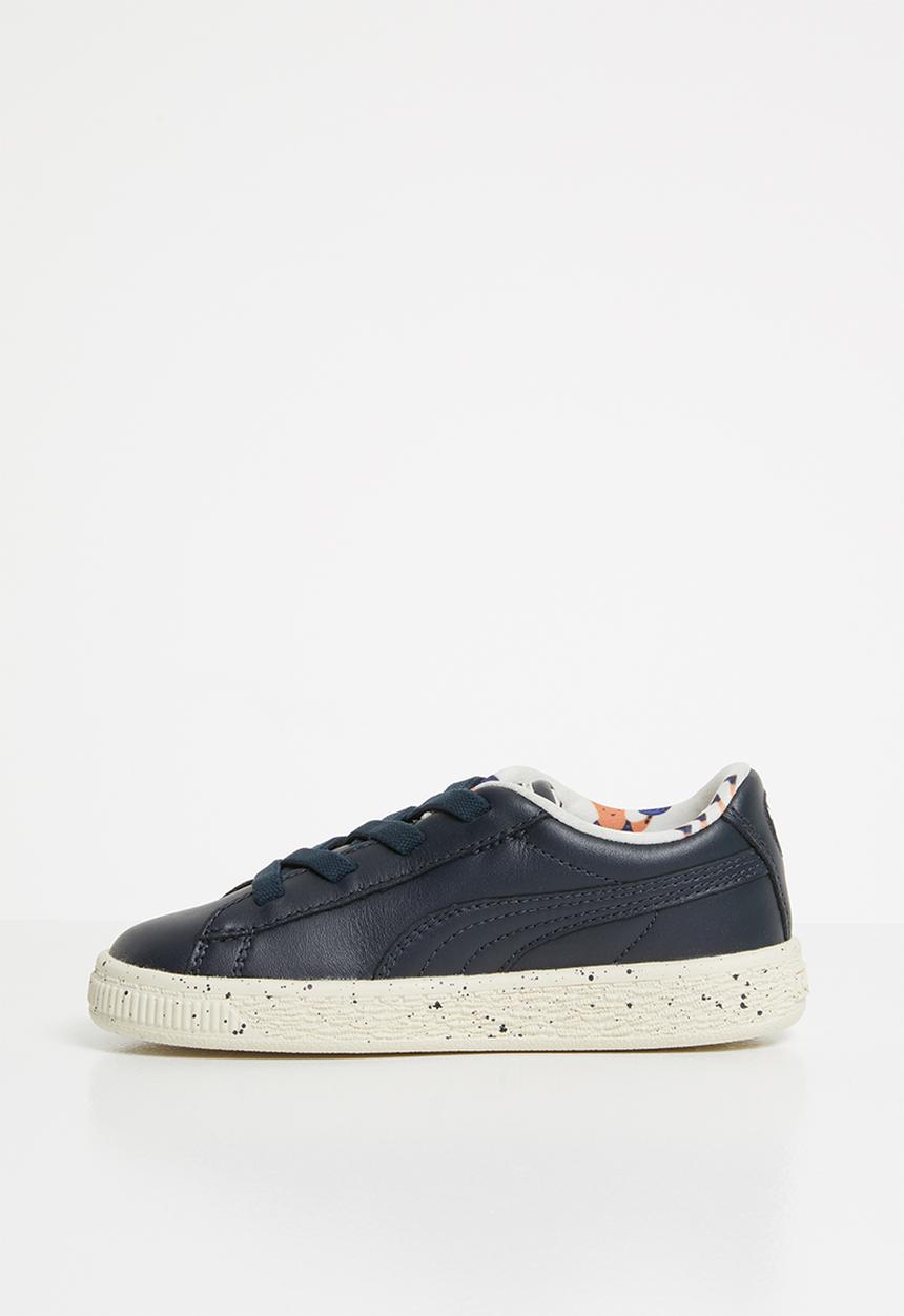 PUMA - Puma basket speckle infants - blue