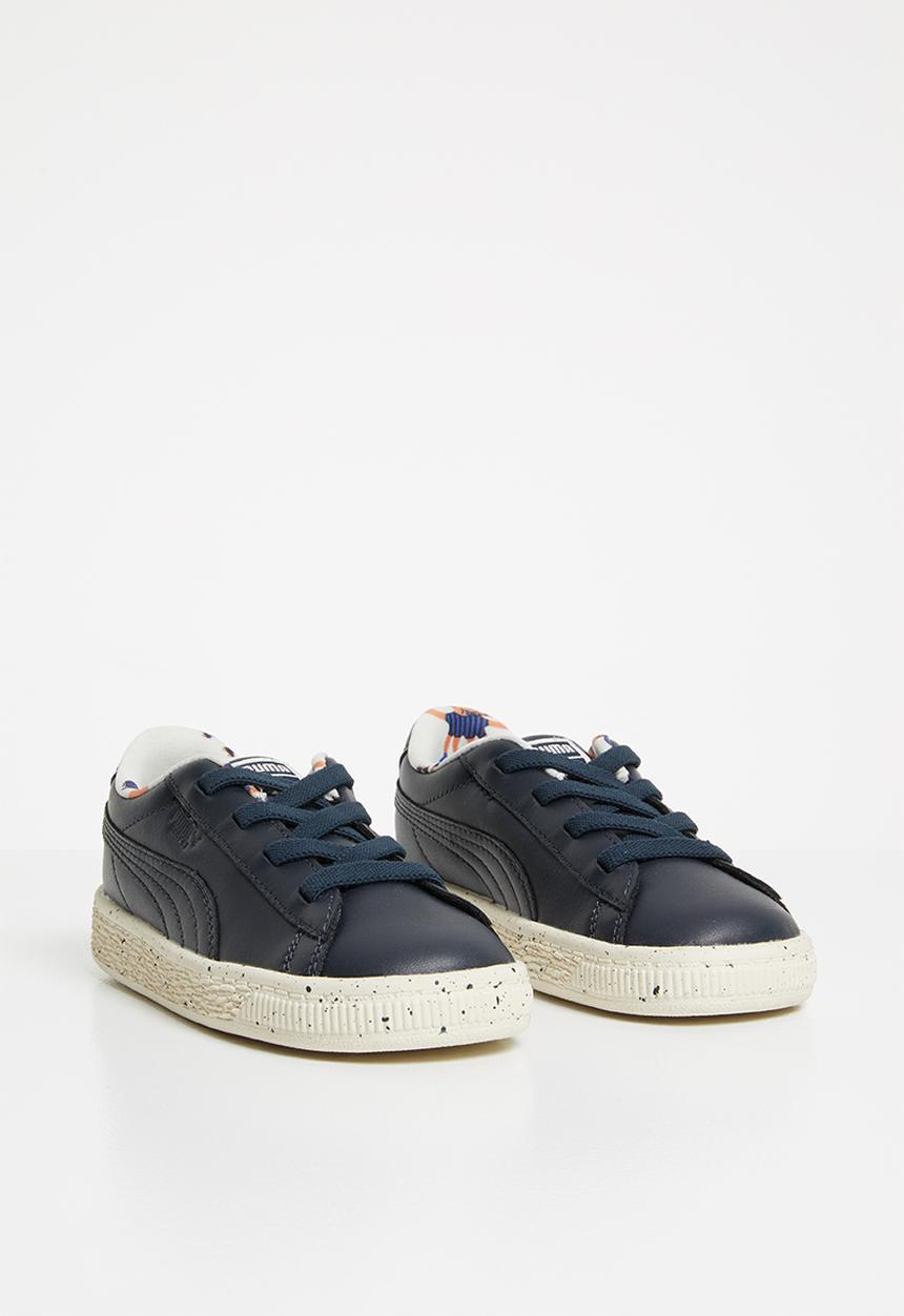 PUMA - Puma basket speckle infants - blue