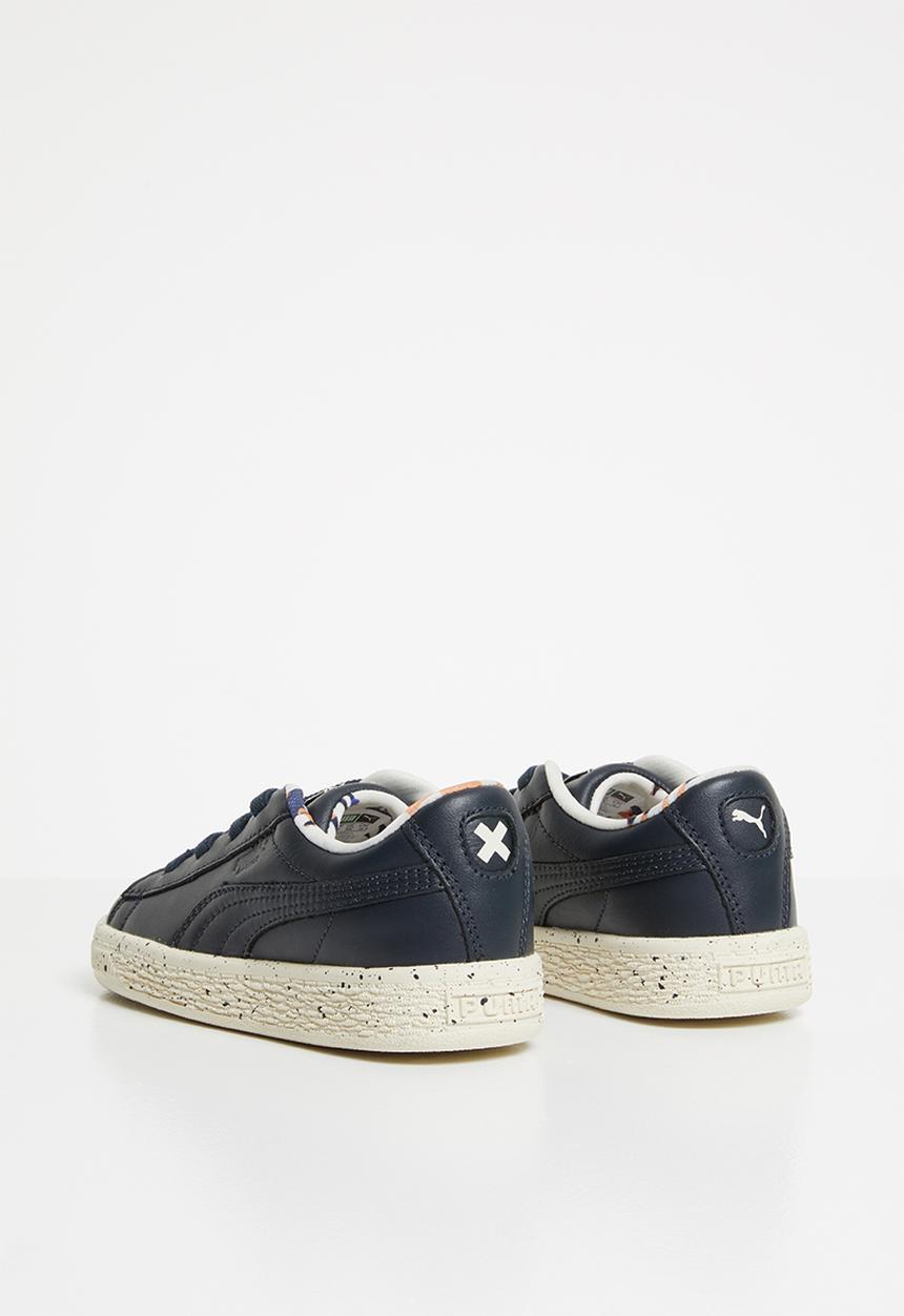 PUMA - Puma basket speckle infants - blue