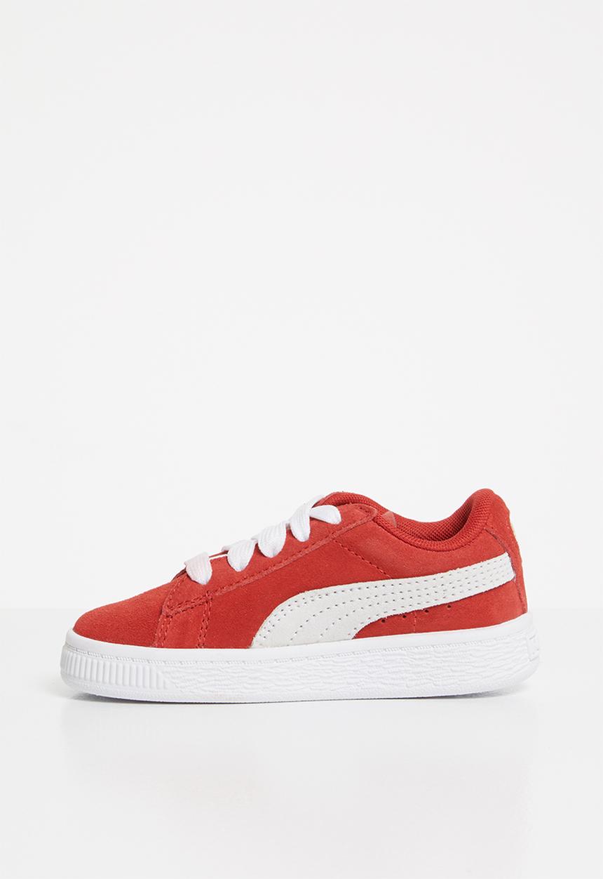 PUMA - Puma Suede Infants - red & white