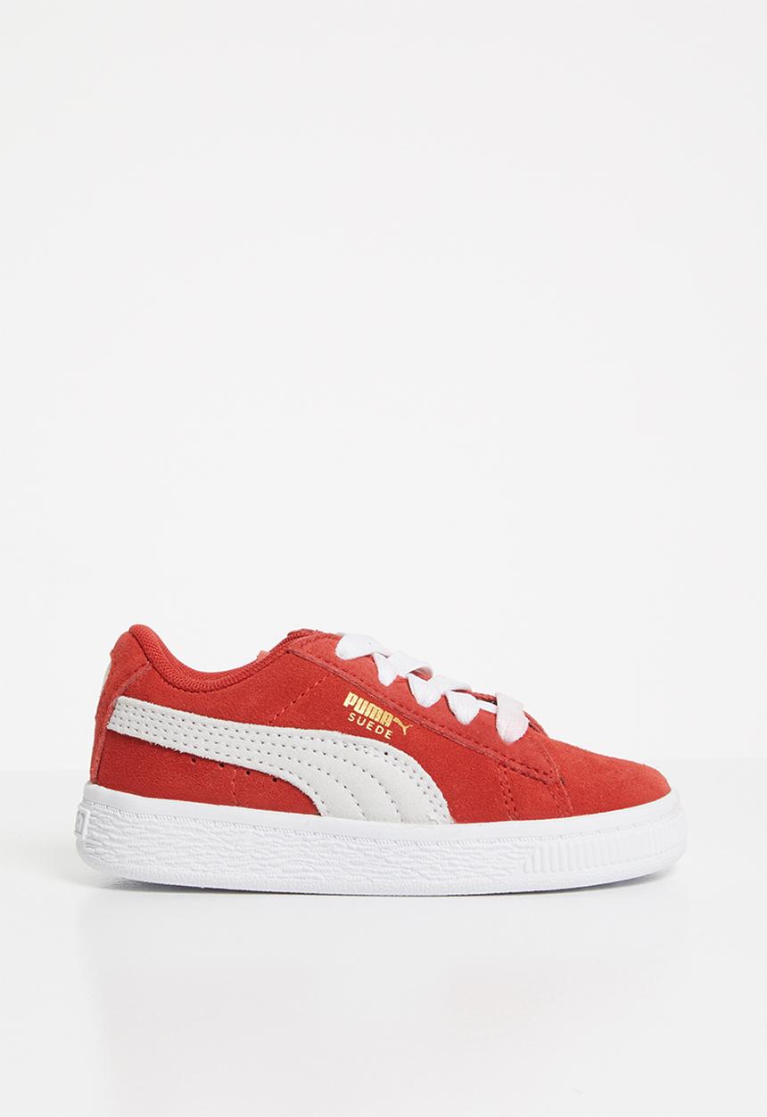 PUMA - Puma Suede Infants - red & white