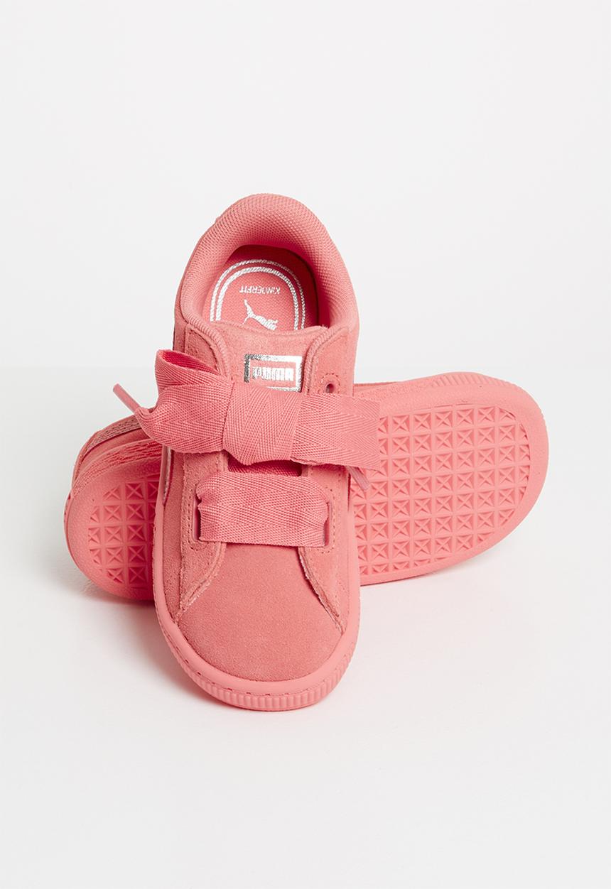 PUMA - Suede Heart Sneaker Infants - pink