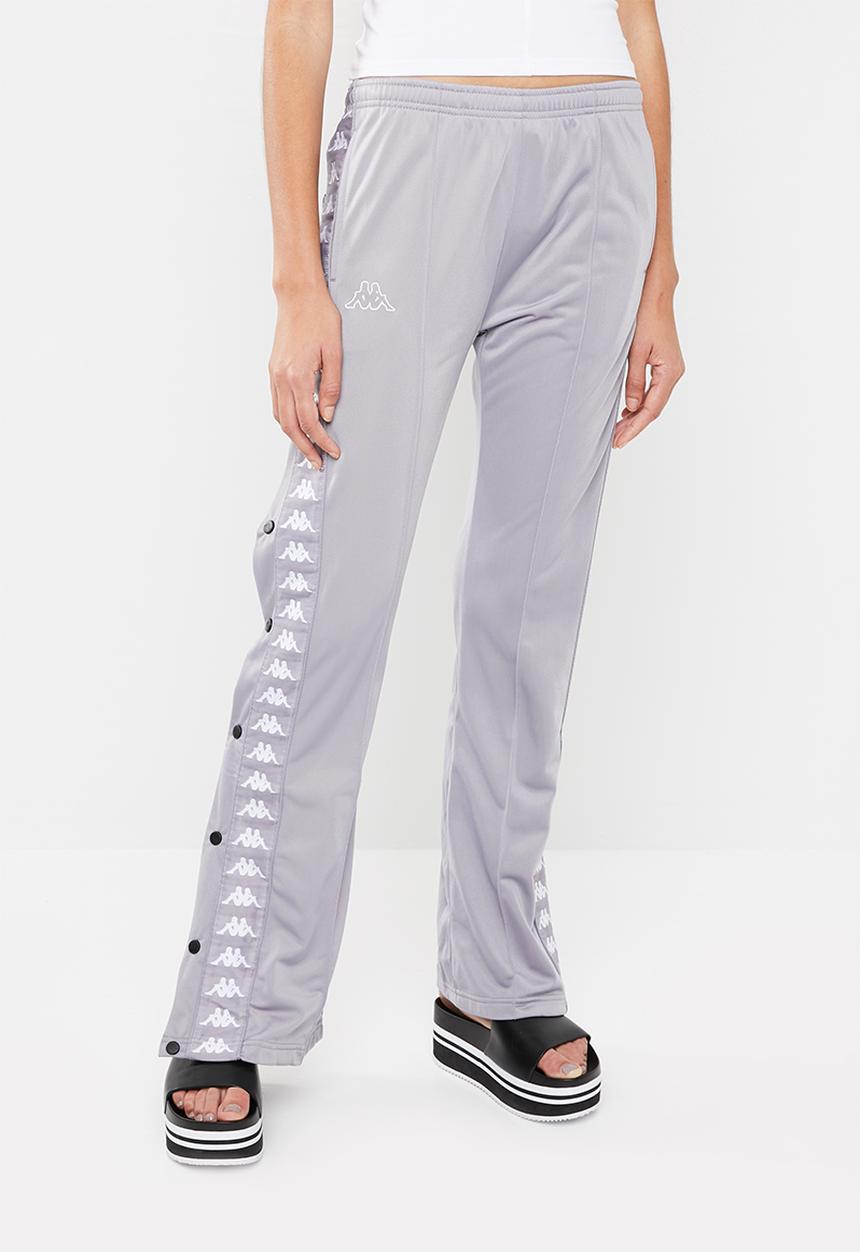 KAPPA - 222 Banda wastoria snaps long pants  - grey