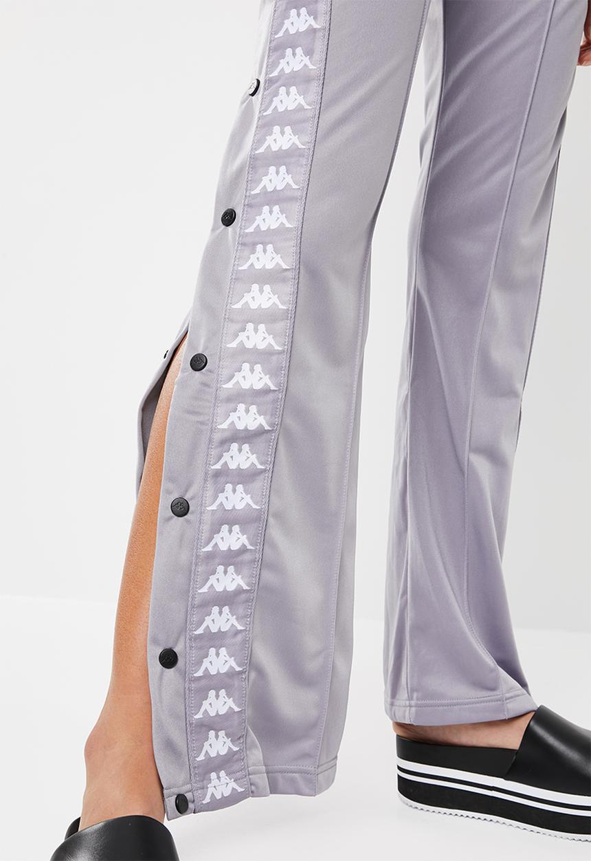KAPPA - 222 Banda wastoria snaps long pants  - grey