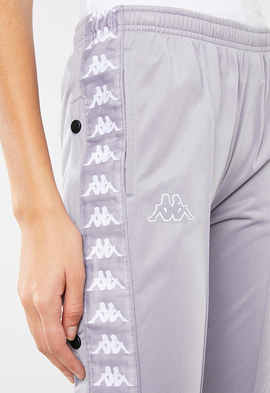 KAPPA - 222 Banda wastoria snaps long pants  - grey