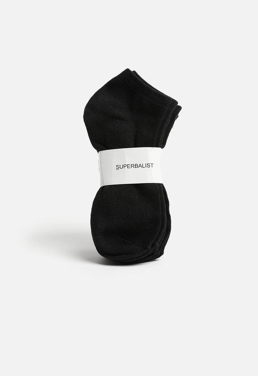 Superbalist - Low cut socks 5 pack - black
