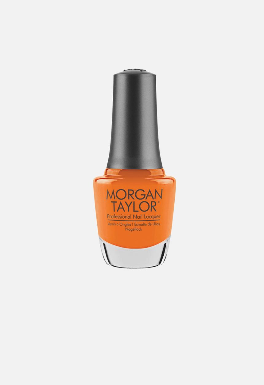 Morgan Taylor - You've Got Tan-Gerine Lines - Orange Neon Crème