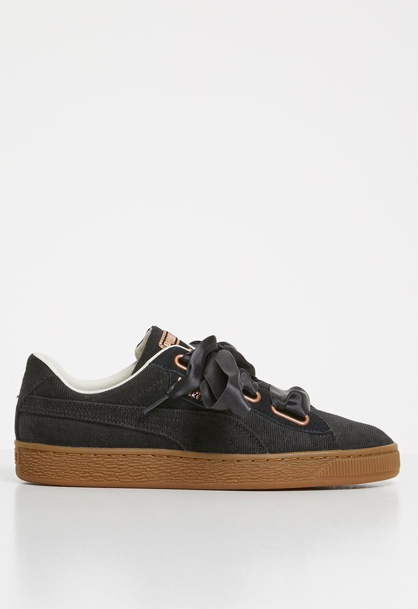 PUMA - Basket heart corduroy - black