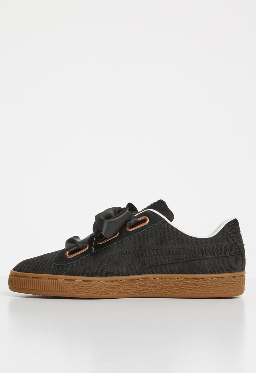 PUMA - Basket heart corduroy - black