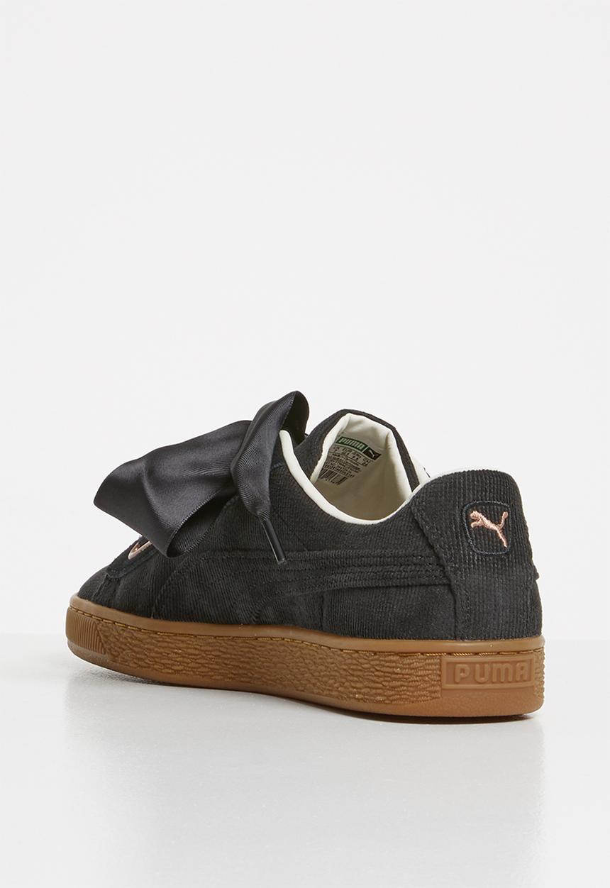 PUMA - Basket heart corduroy - black
