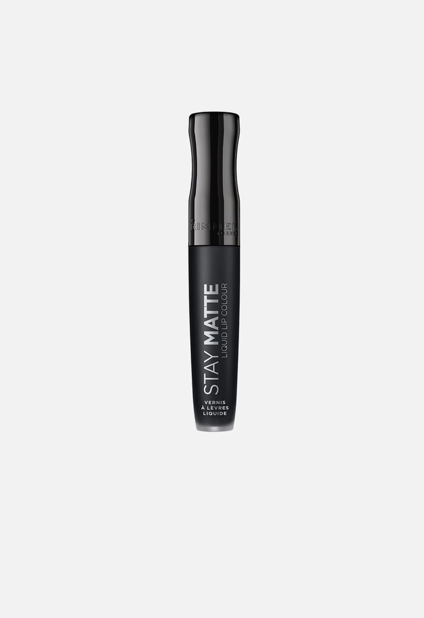 Rimmel - Stay Matte Liquid Lip Colour - Pitch Black