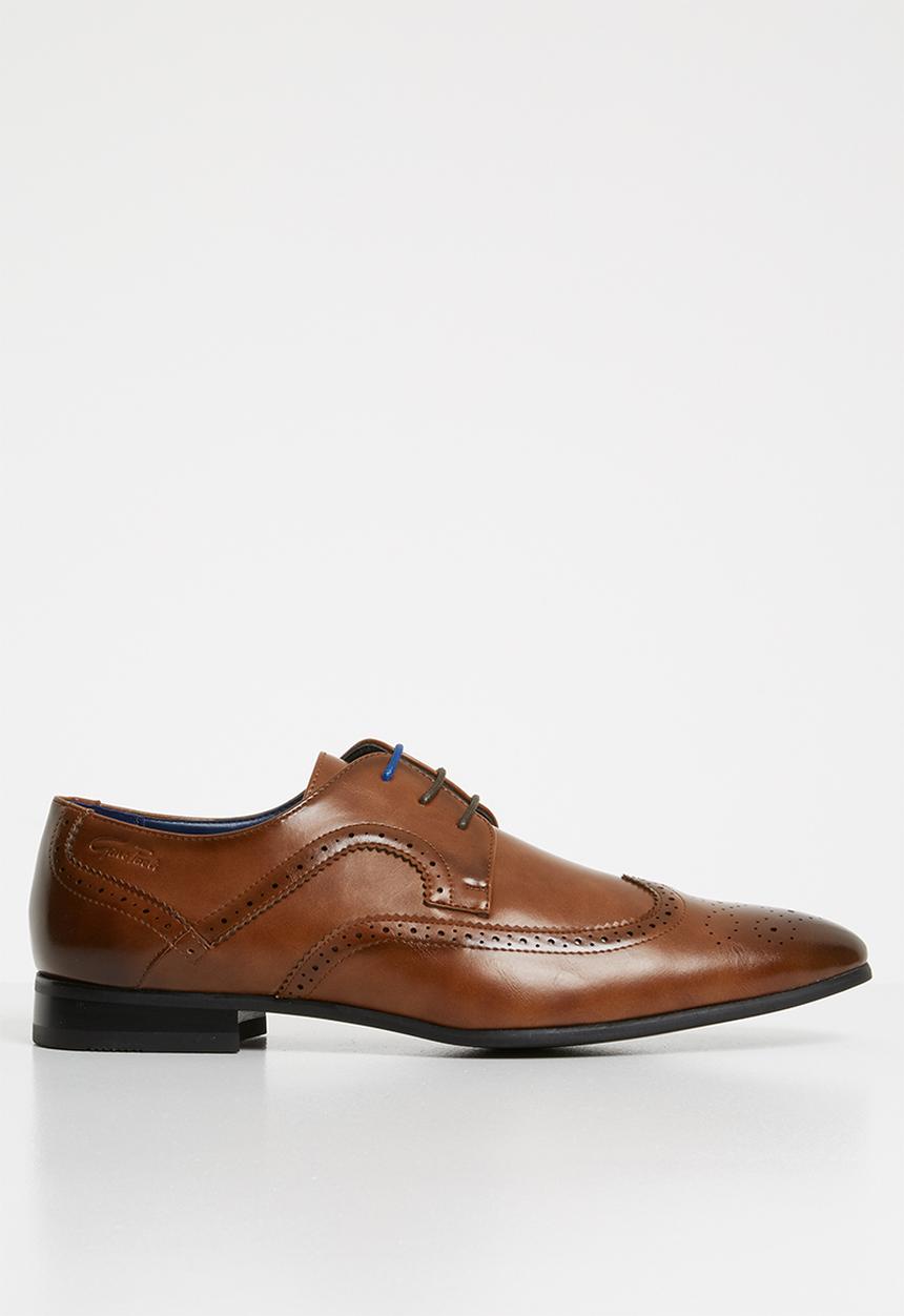 Gino Paoli - Lace-up brogue - tan