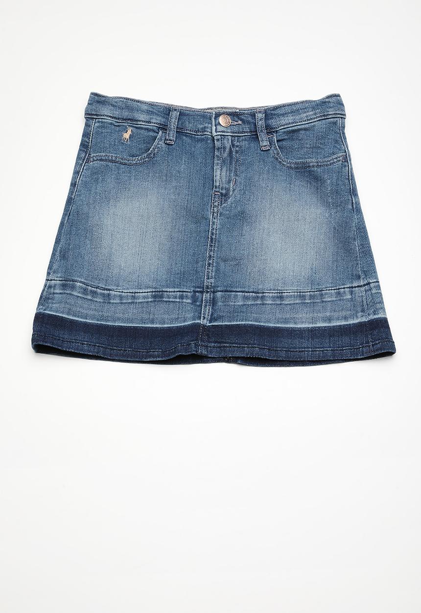 POLO - Emma denim skirt - Blue