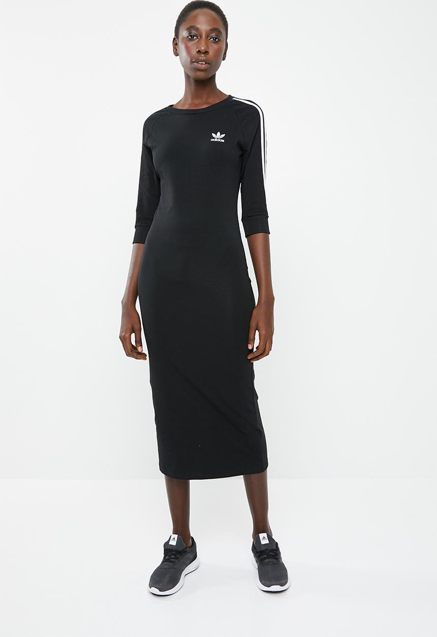 adidas Originals - 3 stripe dress - black