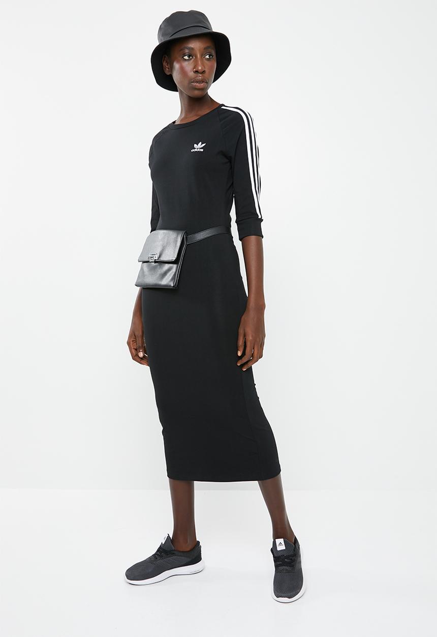 adidas Originals - 3 stripe dress - black