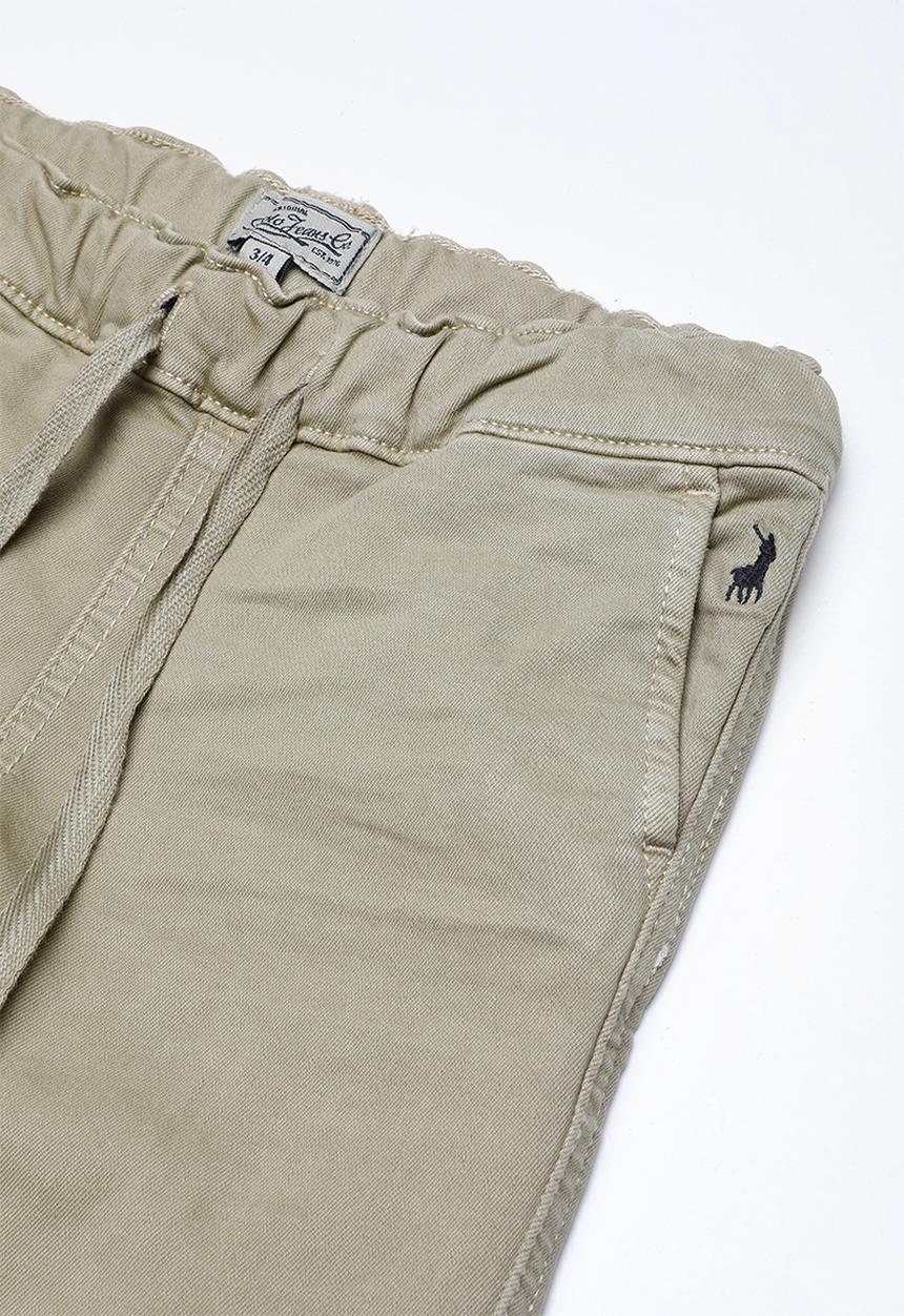 POLO - Brett denim jogger - beige
