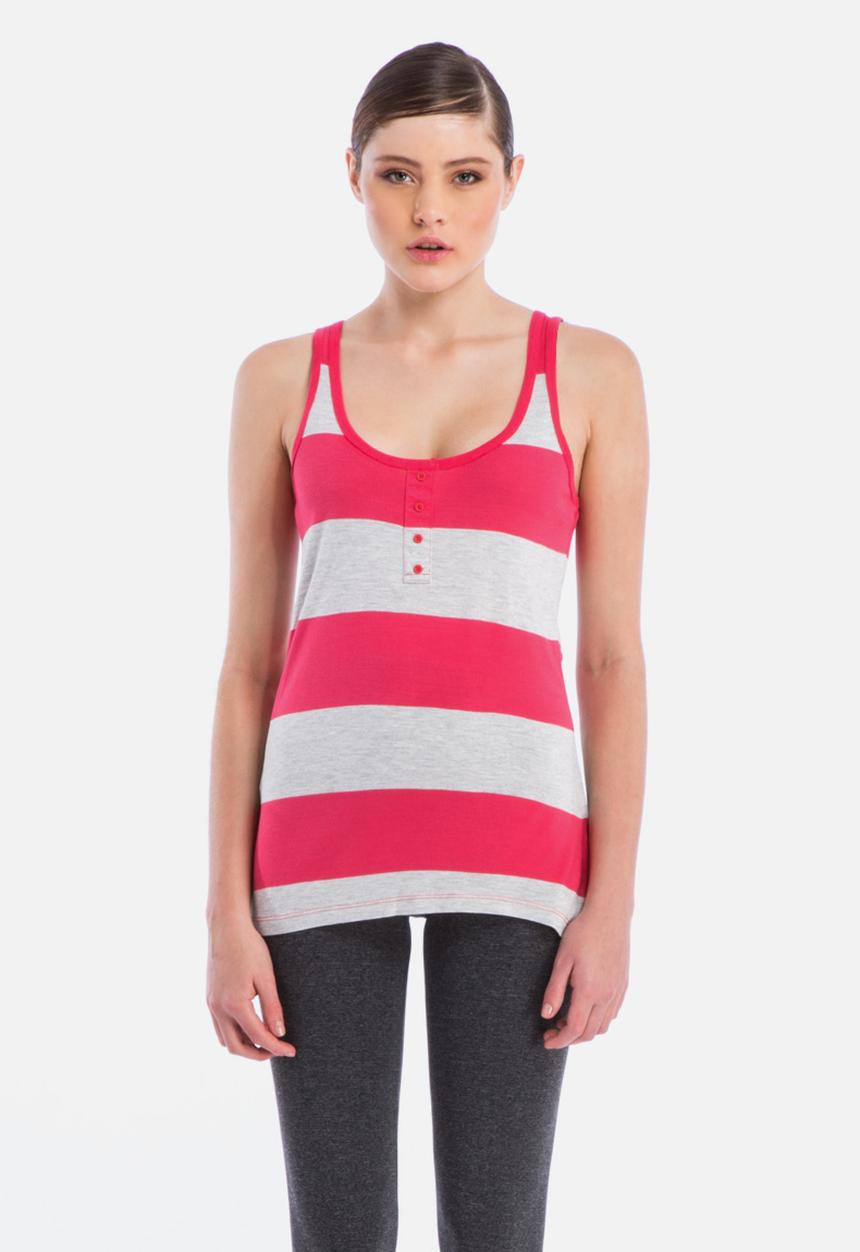 Betty Basics - New York Button Tank
