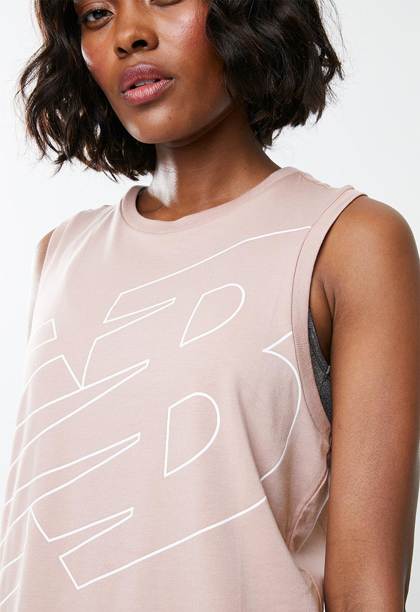 New Balance  - Athletics tank - pink