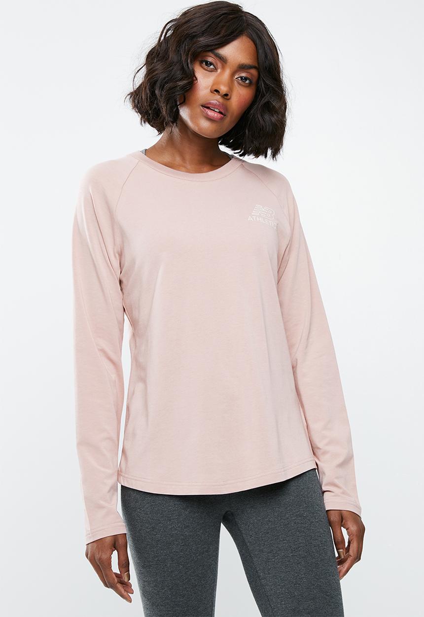 New Balance  - Athletics long sleeve tee - pink