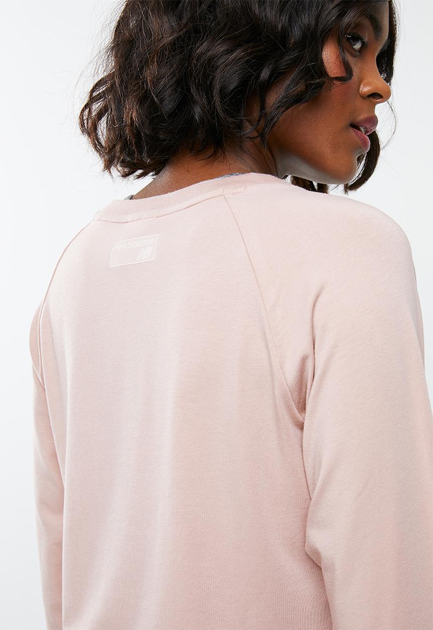 New Balance  - Athletics long sleeve tee - pink
