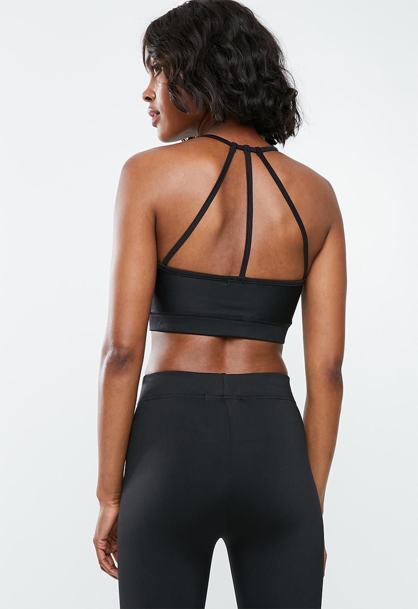 Superbalist - Core bra 2 pack - black & purple