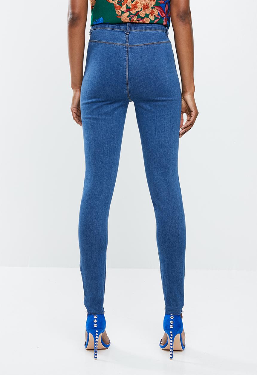 Missguided - Lawless high waisted - blue