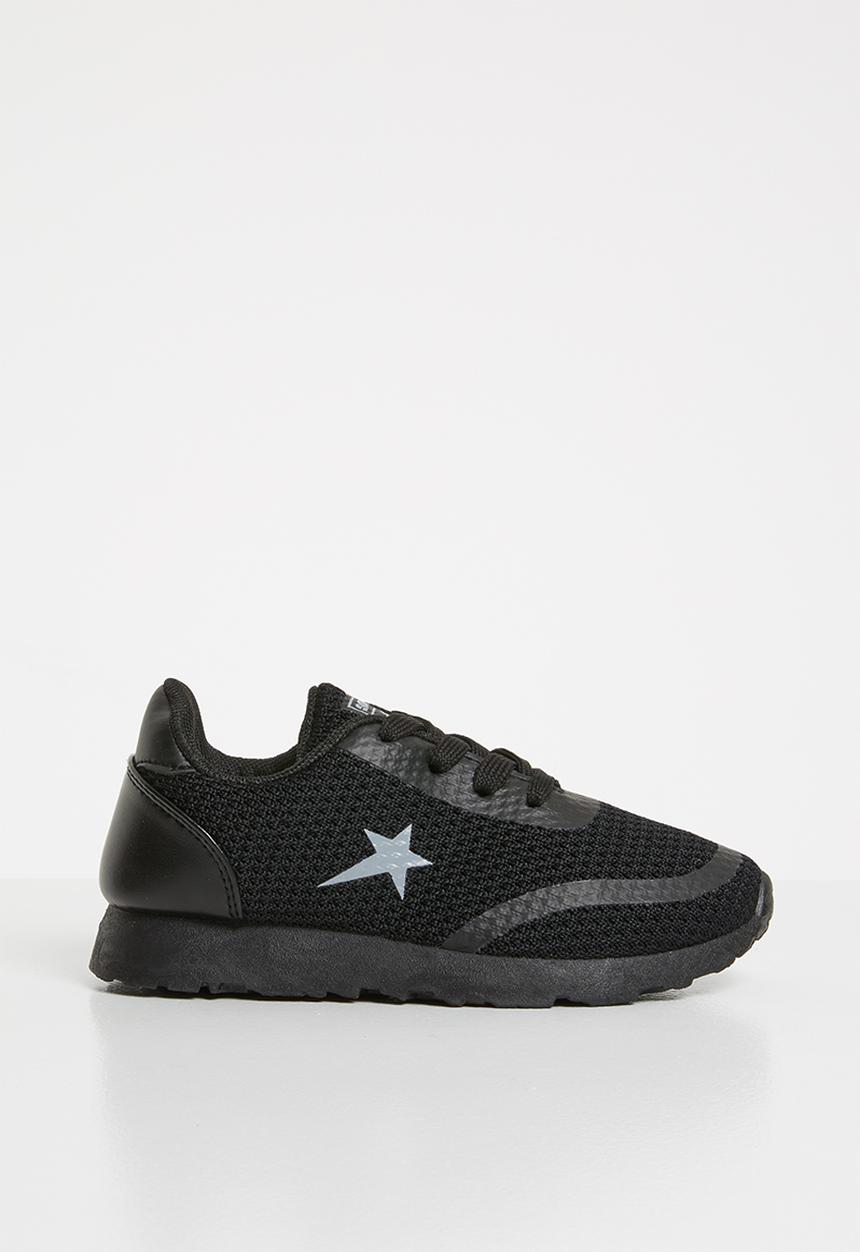 SOVIET - Mumbai lace up sneaker - black
