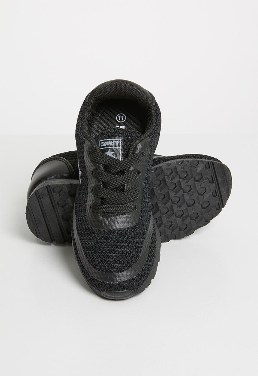 SOVIET - Mumbai lace up sneaker - black