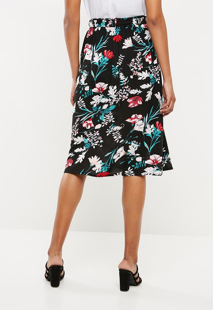 Superbalist - A-line midi  skirt - multi