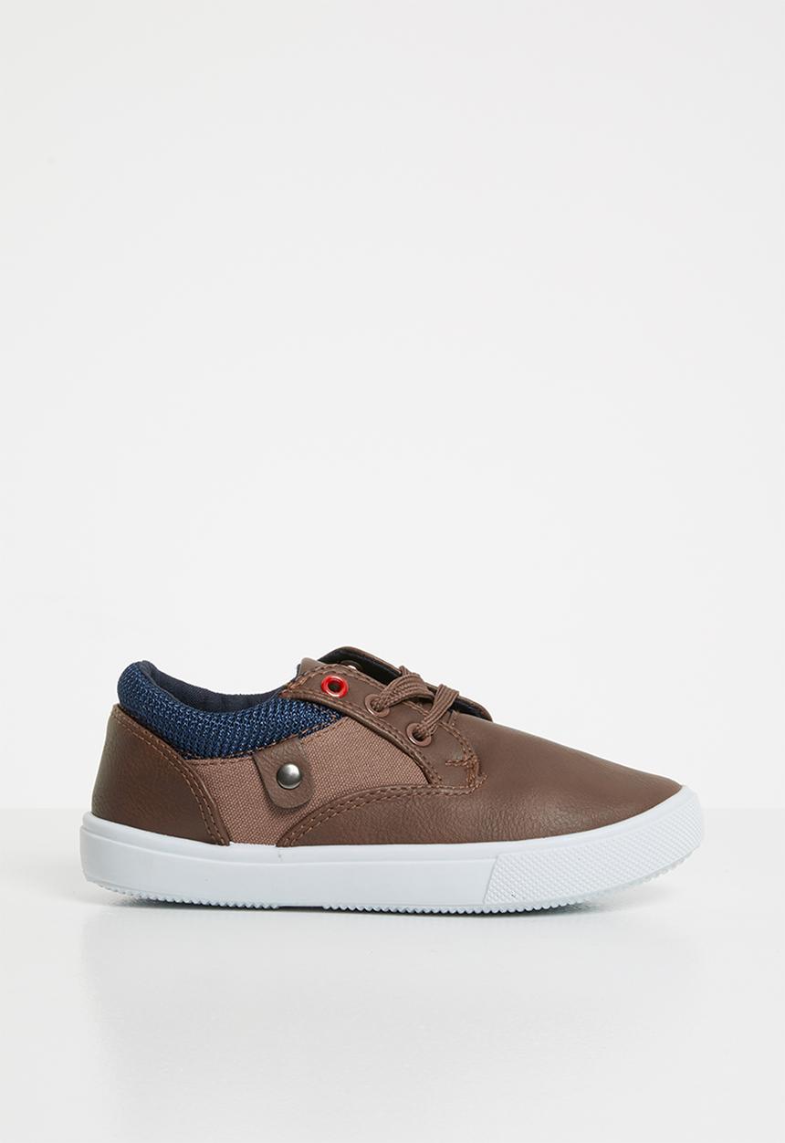 SOVIET - Omaha lace up sneaker - brown