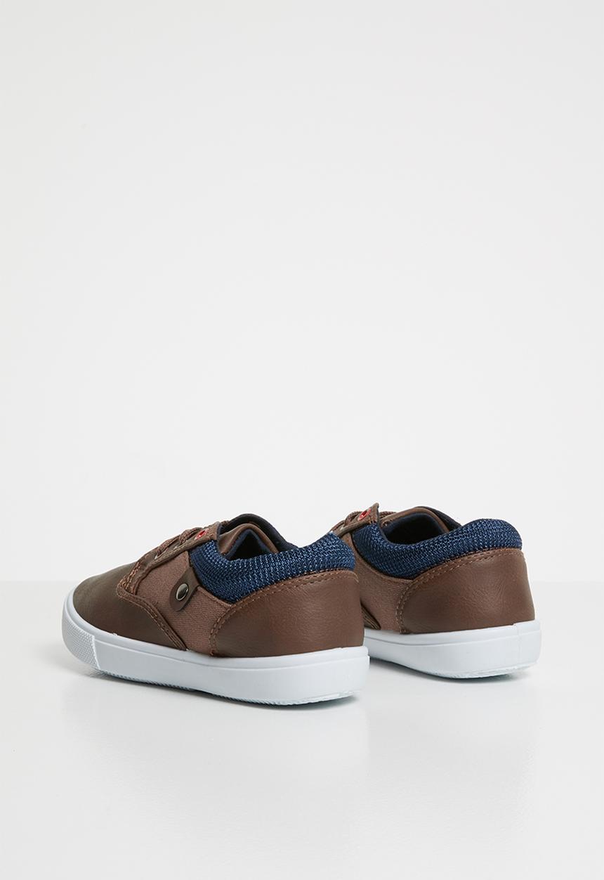 SOVIET - Omaha lace up sneaker - brown