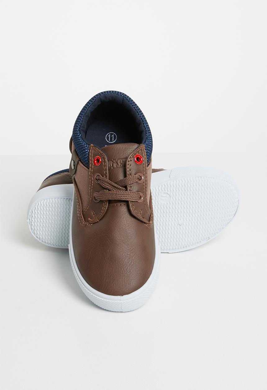 SOVIET - Omaha lace up sneaker - brown