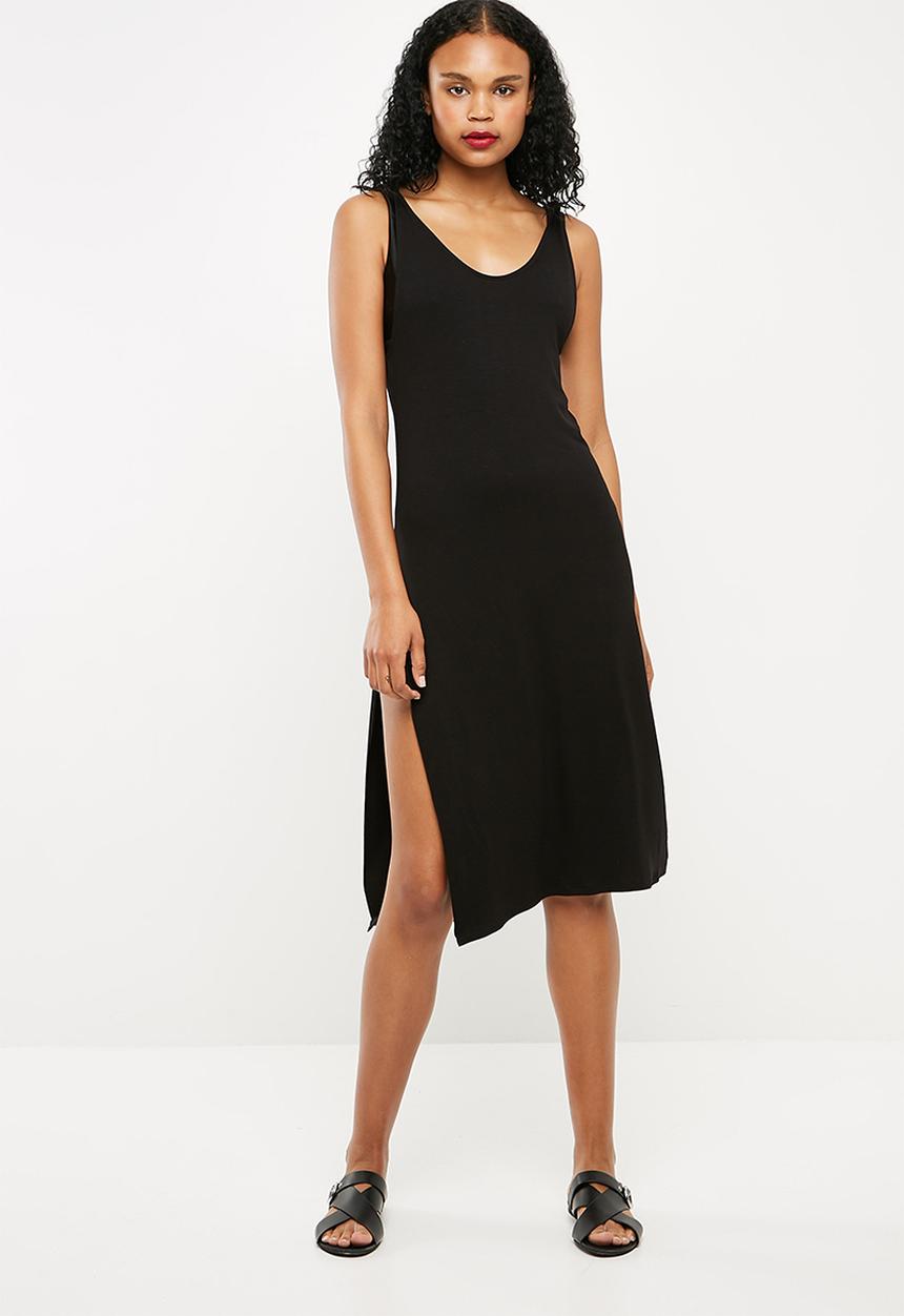 Superbalist - Sleeveless midi cover up - black