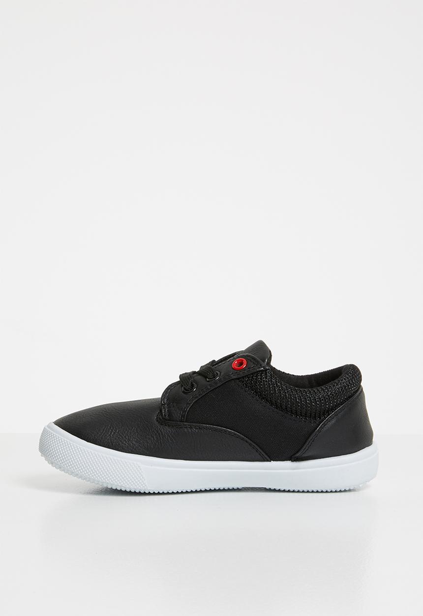 SOVIET - Omaha lace up sneaker - black