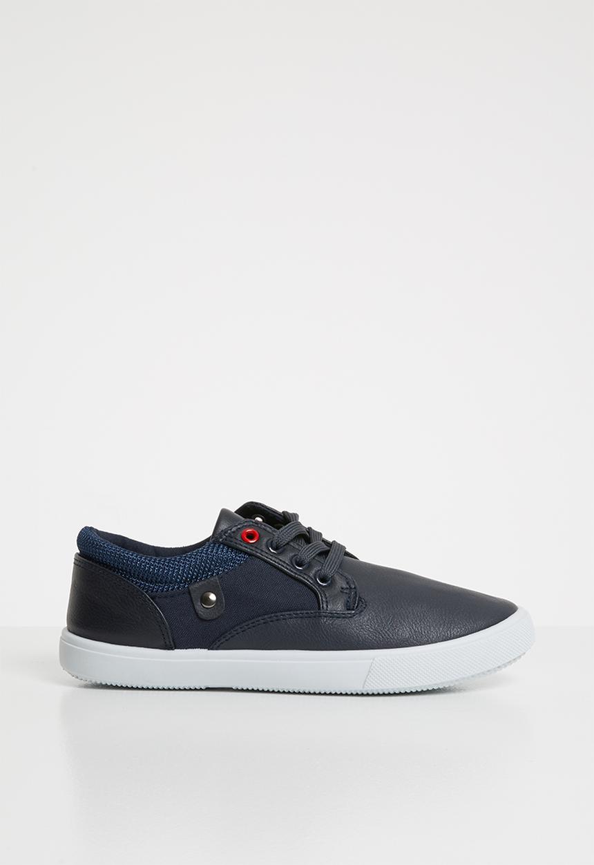 SOVIET - Omaha lace up sneaker - navy