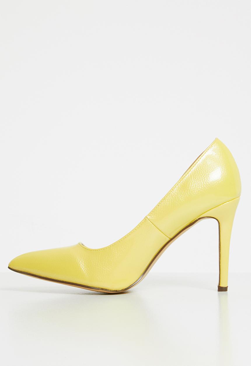 SISSY BOY - Pointed stiletto heels - yellow