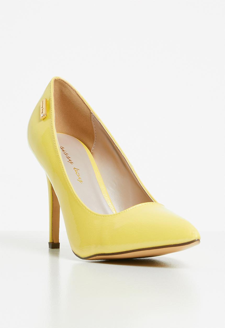 SISSY BOY - Pointed stiletto heels - yellow